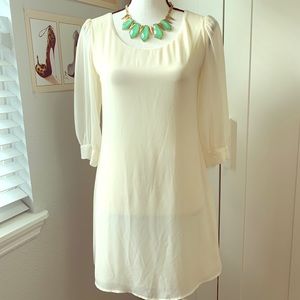 Strappy back detail dress